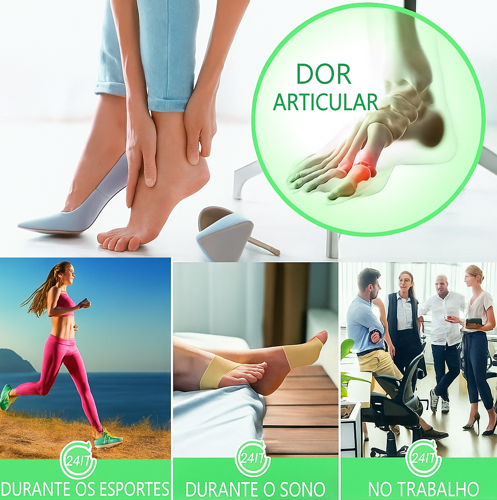 PéZen - 🦶 Separador Ortopédico e Corretor de Joanete – Conforto e Alívio Instantâneo!