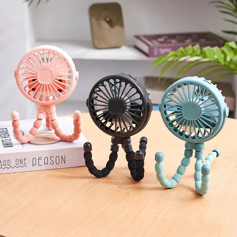 OctoBreeze – O ventilador polvo que vai aonde você for!